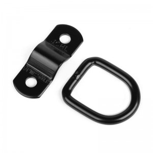 D gyűrűk Tie Down horgonyok Horgok a teherautó ágy Konzol Zárt pontok Pickup Camper Surface Mount D-Ring Heavy Duty 1/4 \\\\”2400 Pound Kapacitás